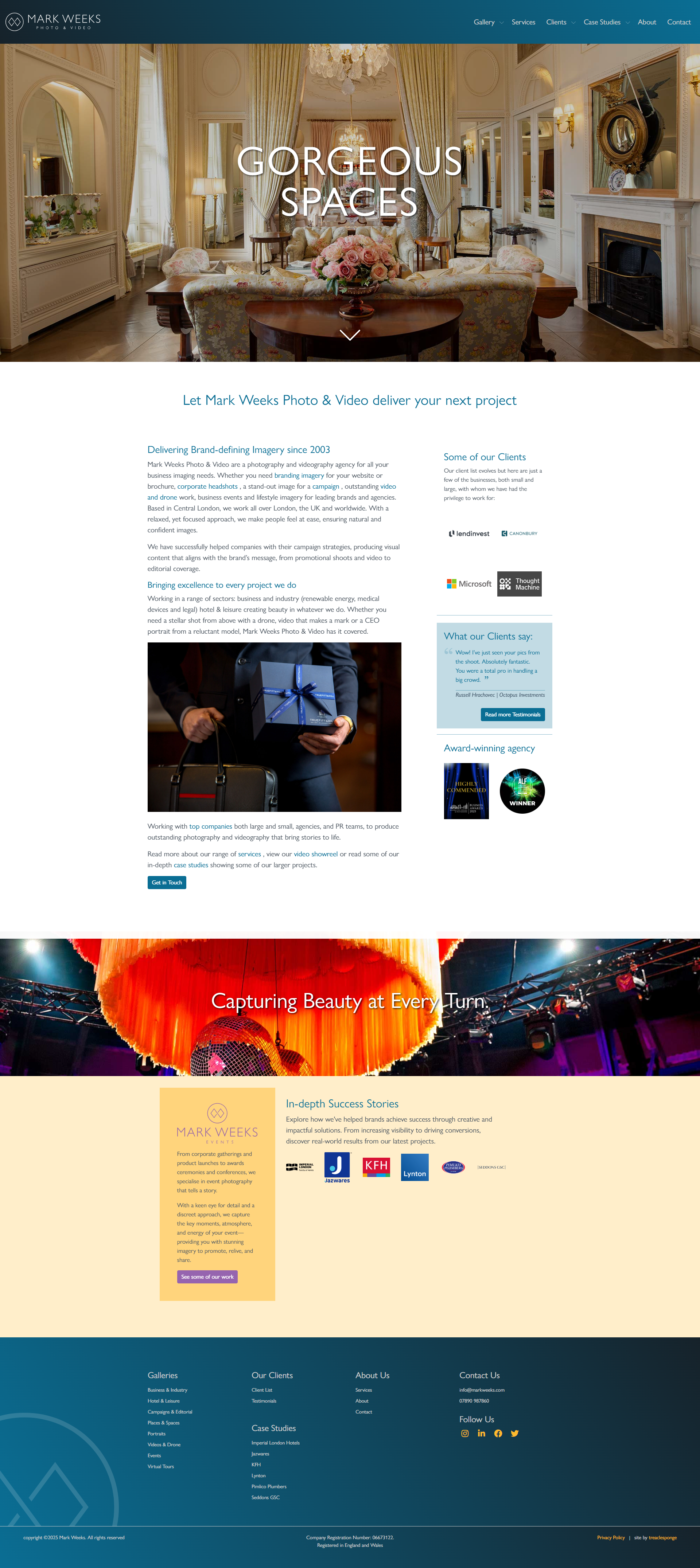 Mark Weeks Photo & Video